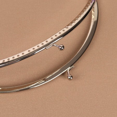 Farmoire sewing "semicircle", 20 cm, silver color-1