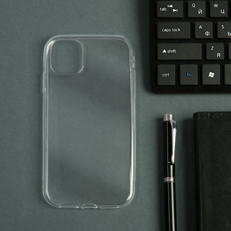 Luazon case on iPhone 11, silicone, thin, transparent