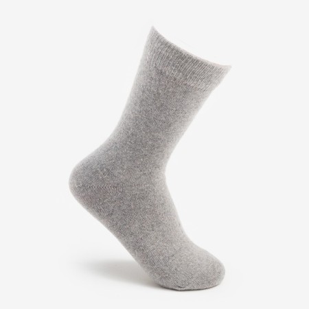 Women's socks, gray color, size 23-25 ​​(36-40)