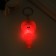 Flashlight light on the ring "Smile" flashes mix 6.5x3x1 cm