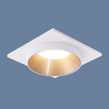 Lumina -Intocular Elektrostandard, Solas, 92x92x42 mm, GU10, Golden, white color-5