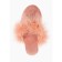 Slippers # 1 female, size size 39, peach color