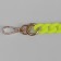 A chain for a bag, plastic, with carbines, 23 × 17 mm, 68 cm, neon yellow/gold color
