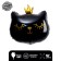 Foil ball 18 "" Black Koroleva Koroleva ", figure