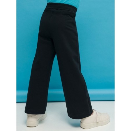 Брюки для девочек, рост 92 см, цвет чёрный-1