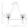 Caustry Freya Fr5093PL-05CH Lauren, 630x630x1000 mm, E14, 5x40W, color chromium