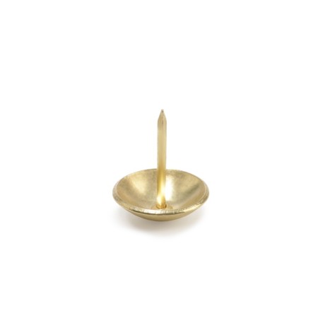 Tundra nails, decorative, 19x22 mm, gold, 50 pcs-10