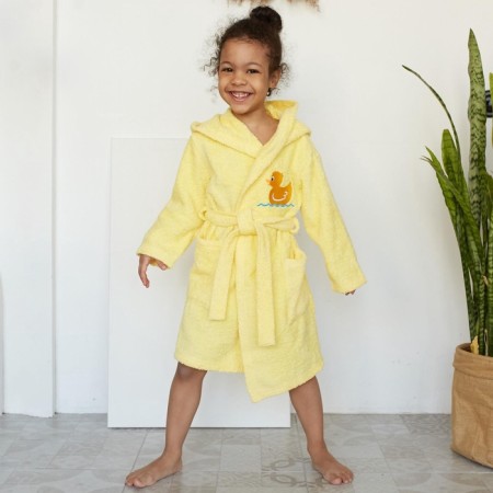 Terry dressing gown for children and I am "duckling" size 30