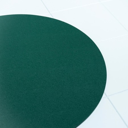 Serving napkin on the TEM table, D = 38 cm, green color-5