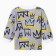 Nursery blouse, gray/crown color, height 68 cm