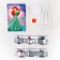 Diamond mosaic, 16x10.5 cm, princesses