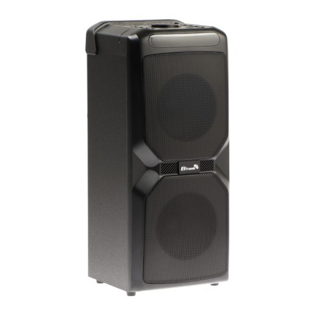 Portable karaoke system Eltronic Wave 300, 80 W, BT, SD, AUX, USB, 2400 mAh, black-1