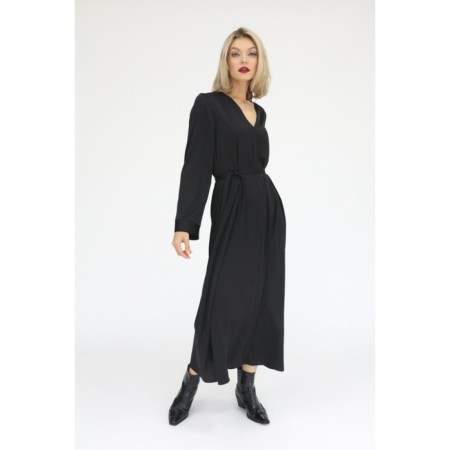 Silk dress of a free silhouette, size 50