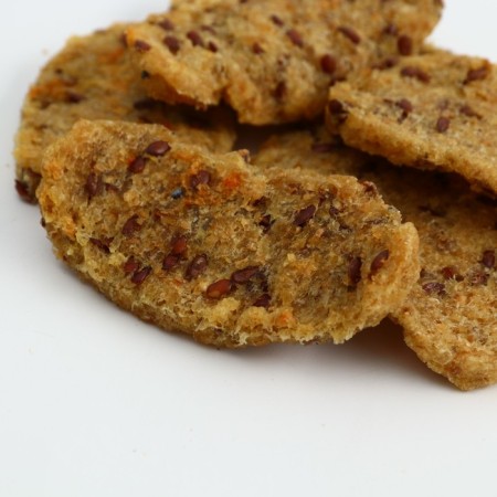 Dog treats natural petlab: cod crachers with flax seeds, 40 g.-1