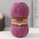 Yarn "Angora Gold Simli" 75% acrylic, 20% wool, 5% metallic 500m/100g (28 yoke rose)