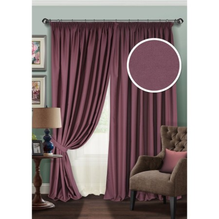 Set of curtains Blackout SH, size 440 cm x 270 cm, purple color-1