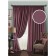 Set of curtains Blackout SH, size 440 cm x 270 cm, purple color