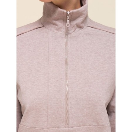 Female sweatshirt, size m, pink color-2