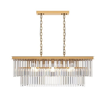 Suspension lamp Maytoni Mod085PL-08BS, 8HE14, 40W, 80x34.8x114 cm, brass color-3
