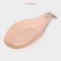 Silicone stand under a spoonful of the share "Simple", 21 × 10 cm, beige color