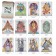 Tarot "Egyptian", 78 cards (6x9 cm), 16+