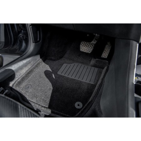 3D mats for Skoda Rapid II, 2020-n, black, set-3