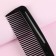 Combined comb, 12 × 3 cm, packing 30 pcs, black color