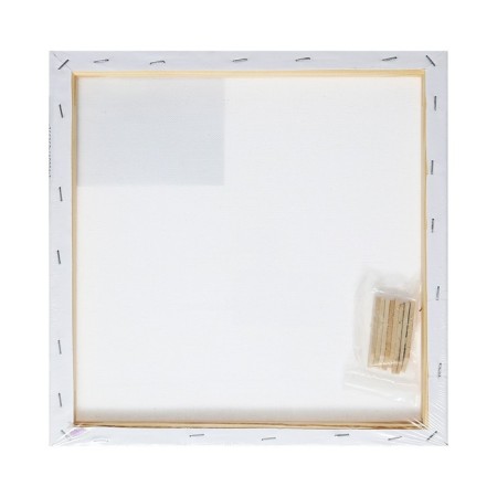 Canvas on a subframe of 1.6x30x30 cm, calligrata, cotton 100%, acrylic soil, medium -grained, 380g/m²-6