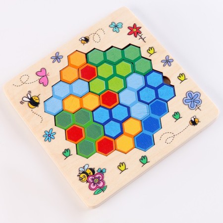 Developing game made of wood "Sotomino"-1