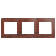 The frame for the switch for 3 posts, era12, cherry