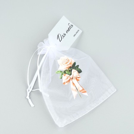 Fatin bag with a thermal monkley "Rose", 11 × 16 cm-4