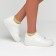 Women's socks glass minku color yellow, size 36-37 (23 cm)