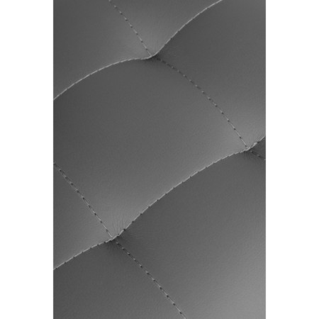 STULL OF THE MALLICAR CARCAS METAL/ECOKOZHA, graphite/gray 39x51x84 cm-6