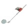 The mirror telescopic scrap, diameter 30 mm, 165 - 490 mm