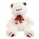 Soft toy "Bear Frank", 90 cm, milk color
