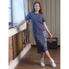 Women's dress Resource stat, size 56, color gray