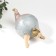 Souvenir Polystone "Pyschochka - Fitness" 8.5x8.5x13.5 cm