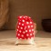 Ravigan Domovynok "Good luck", in a cap, 9 cm, linen, mix