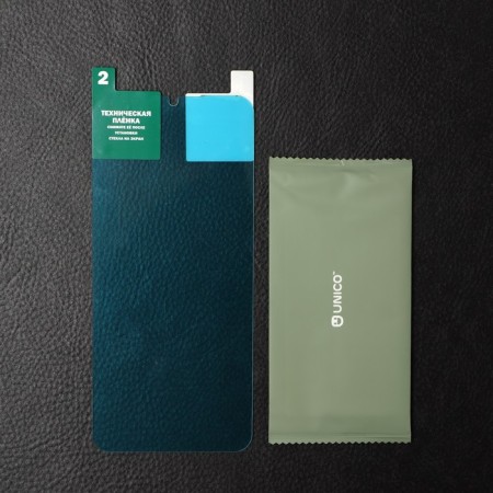 Krutoff protective glass, for Tecno Spark 9 Pro, hybrid, flexible, full glue-1