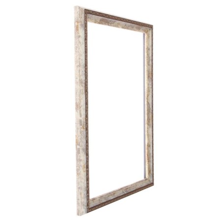 Frame for paintings (mirrors) 30 x 40 x 3.0 cm, plastic, calligrata 6792, white marble-1