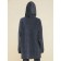Sweatshirt for girls, height 110 cm, dark gray color