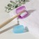 Cap - case for a toothbrush, 2 pcs, 3.8 × 2.2 × 1.8 cm, white color