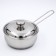 Boil for boiling milk, 1 l, d = 16 cm, metal cover, metal handle, with a heat distribution layer