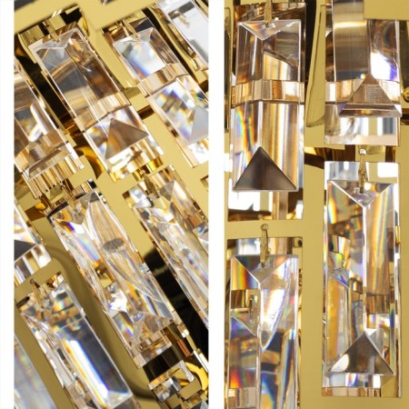 Mintaka 46 cm chandelier, D 50 cm, 8x60W E14-3