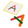 Game set with sticks "Study letters"