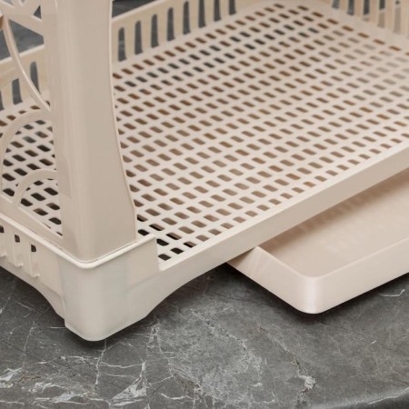 Distery drying 2-tier "Mistress Dream", 48 × 30.5 × 30 cm, beige color-3
