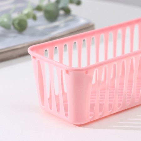 The storage basket "Vertical", plastic, 25 × 7 × 6 cm, color mix-3
