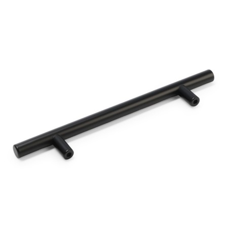 Hand -on Tundra Rail, lightweight, d = 12 mm, m/o 128/200 mm, outward leg, black color black-5