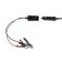 Compressor, binopass, car 12V, 85 l/min, bag, silver