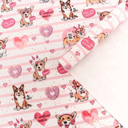 Paper Pacific Corgi, 70 × 100 cm Set 10 pcs